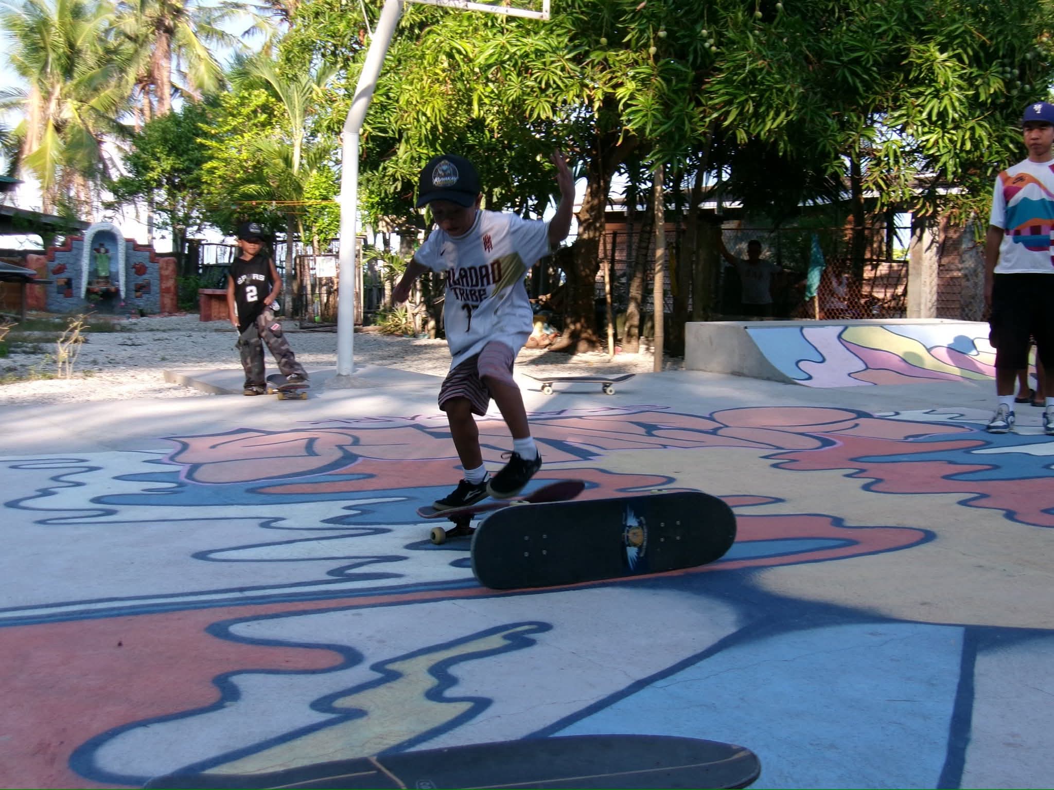 Local skaters at Sinag Park